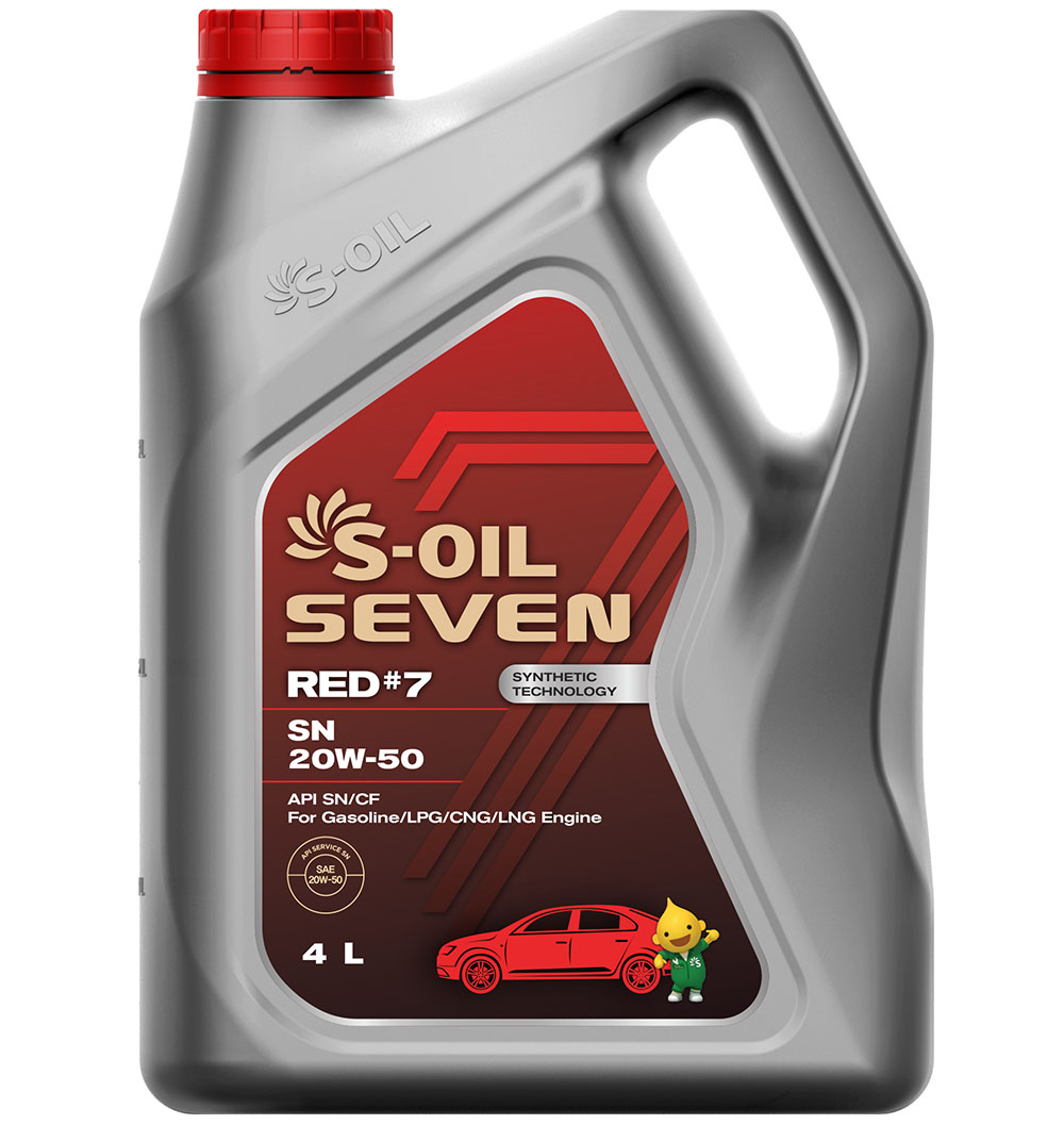 S-OIL SEVEN RED#7 SN 10W-40