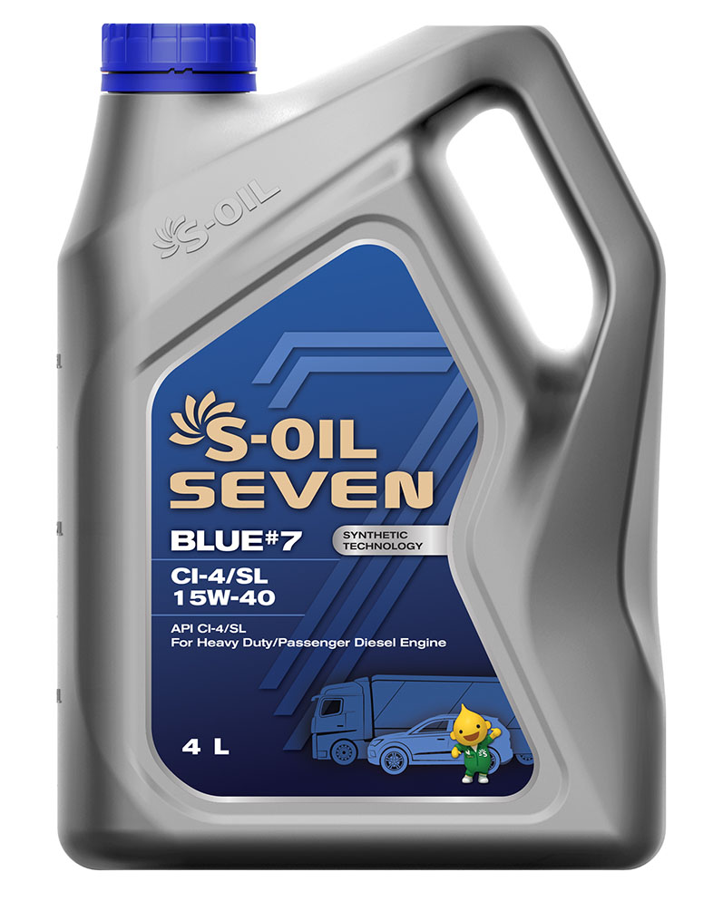 S-OIL SEVEN BLUE#7 CI-4/SL 20W-50